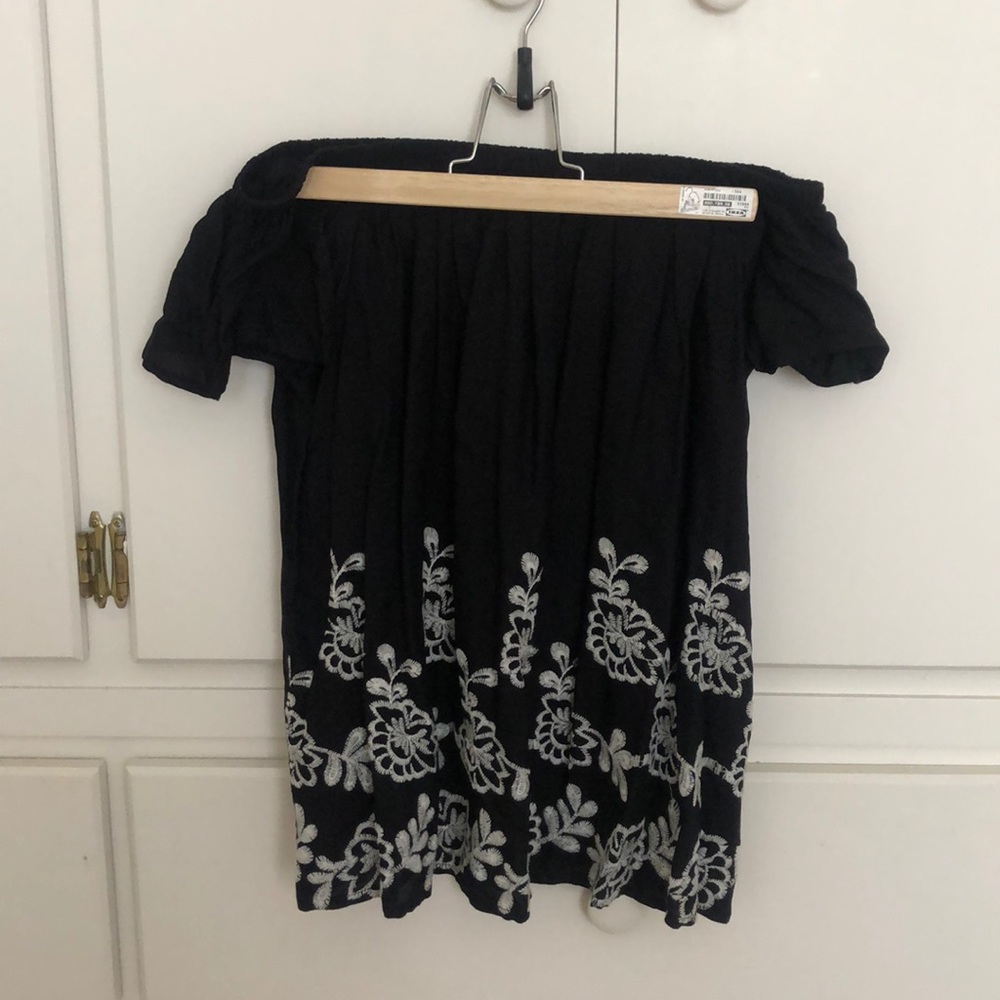 Off the shoulder blouse